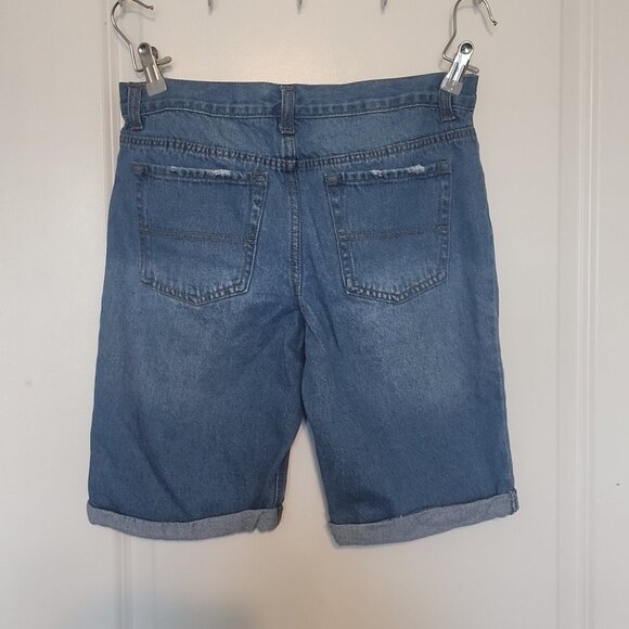 Epic Threads Skull Graphic Kids  Jean Shorts Size Large - Picture 3 of 5